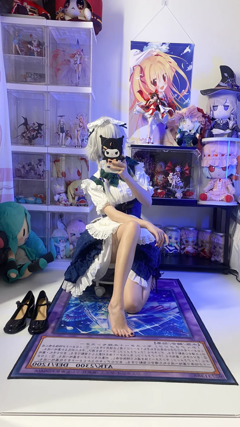 白栎Shirly - No.012 十六夜咲夜 [66P,10V-1.94GB] tg@simisebaisi 【丝足阁】051.webp